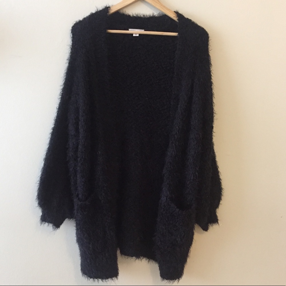 Nordstrom fuzzy cardigan